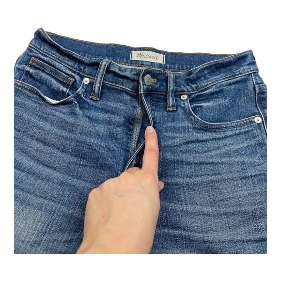 Madewell High Rise Skinny Skinny Crop Jeans - Picture 10 of 14